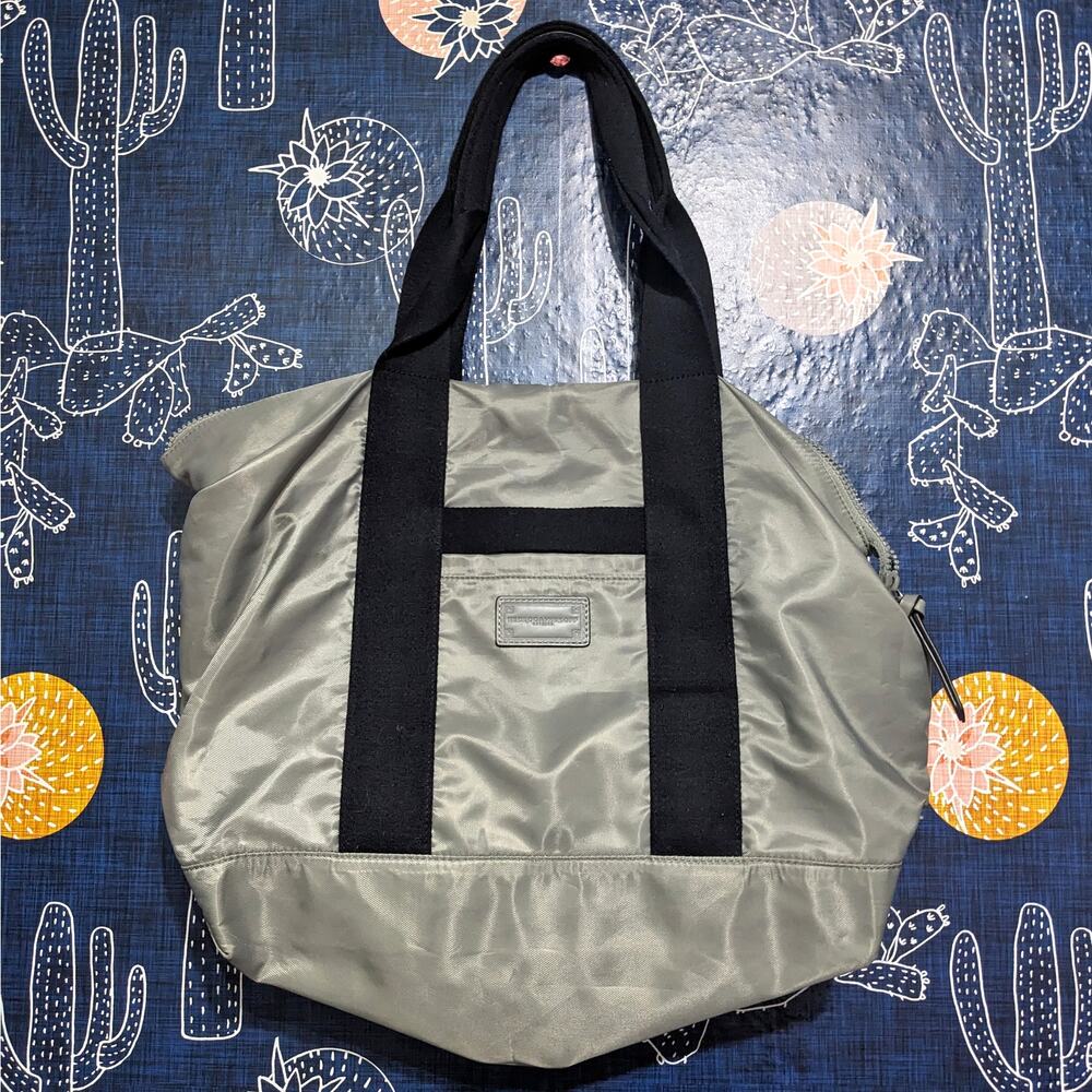 Rebecca Minkoff North South Nylon Tote Bag Pearl Gray Women's Size OS
